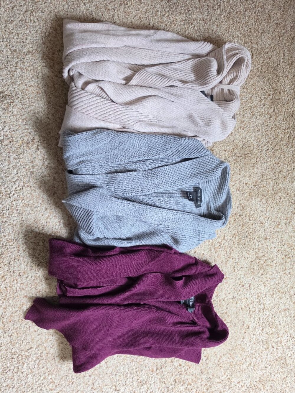 White House Black Market Lot of 3 Women's Cardigans Size XS